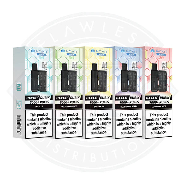 Buy Hayati Rubik 7000 + Puff Pods