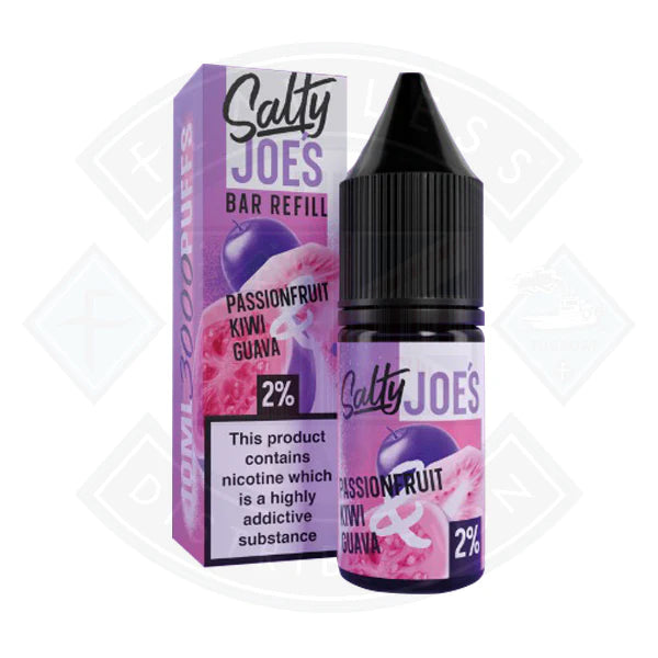 Buy Salty Joe's Bar Refill - Kiwi Passionfruit Guava Ice 10ml
