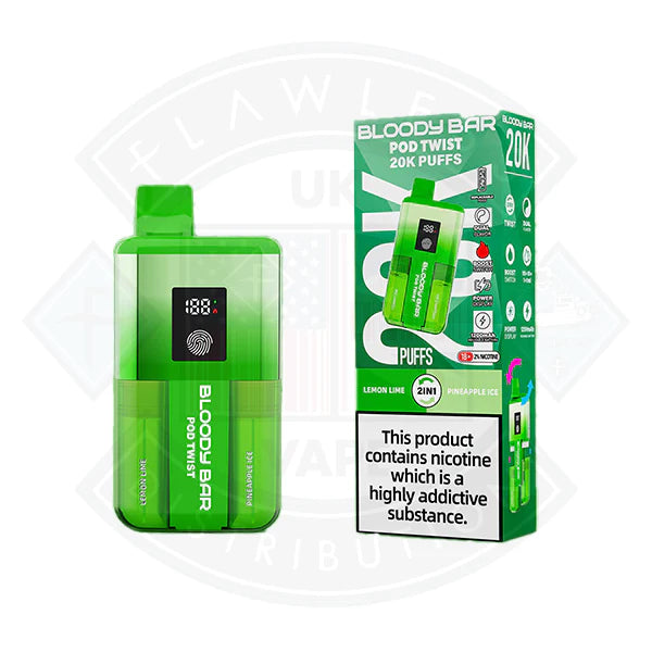 Buy Bloody Bar 20K POD TWIST Prefilled Vape Kit