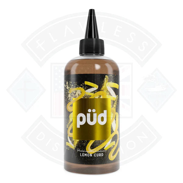 Buy PUD Pudding & Decadence Lemon Curd 0mg 200ml Shortfill E-Liquid