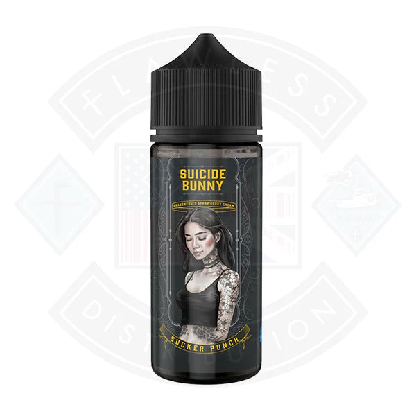 Buy Suicide Bunny Sucker Punch 0mg 100ml Shortfill