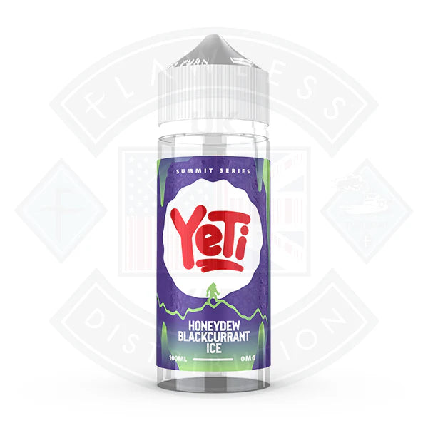 Buy Yeti Summit Series - Honeydew Blackcurrant Ice 0mg 100ml Shortfill