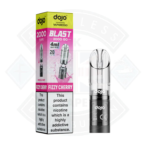 Buy FREE Dojo Blast 2000 GO Transparent Pod (20mg)