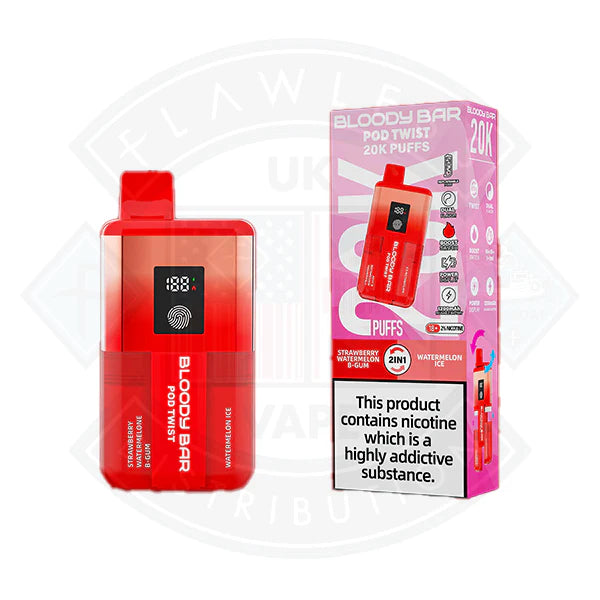 Buy Bloody Bar 20K POD TWIST Prefilled Vape Kit