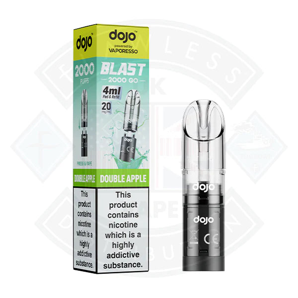 Buy FREE Dojo Blast 2000 GO Transparent Pod (20mg)