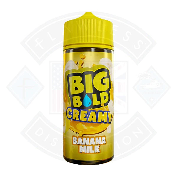 Buy Big Bold Creamy - Banana Milk 0mg 100ml Shortfill