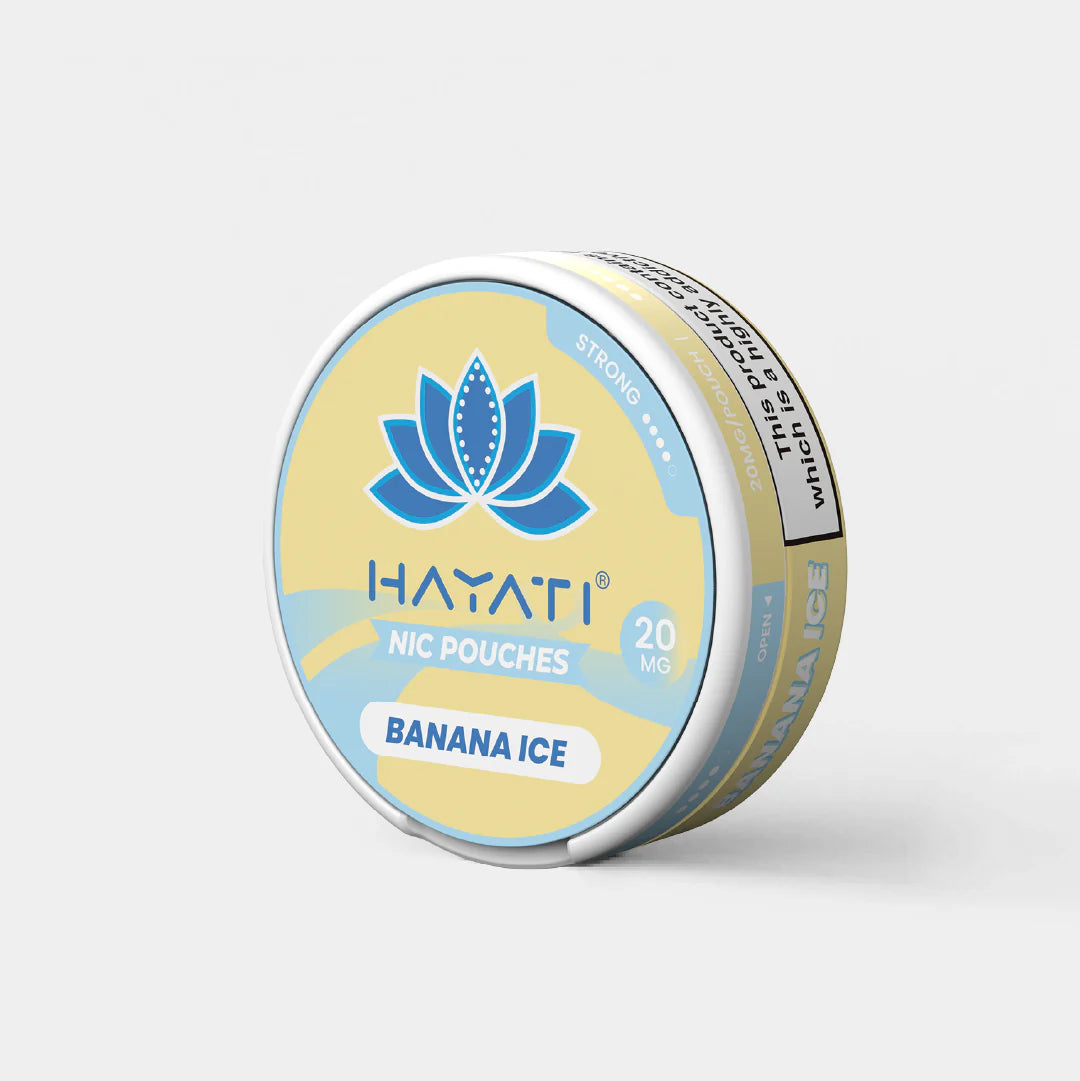 Buy Hayati Nicotine Pouches Pack of 10 Banana Ice