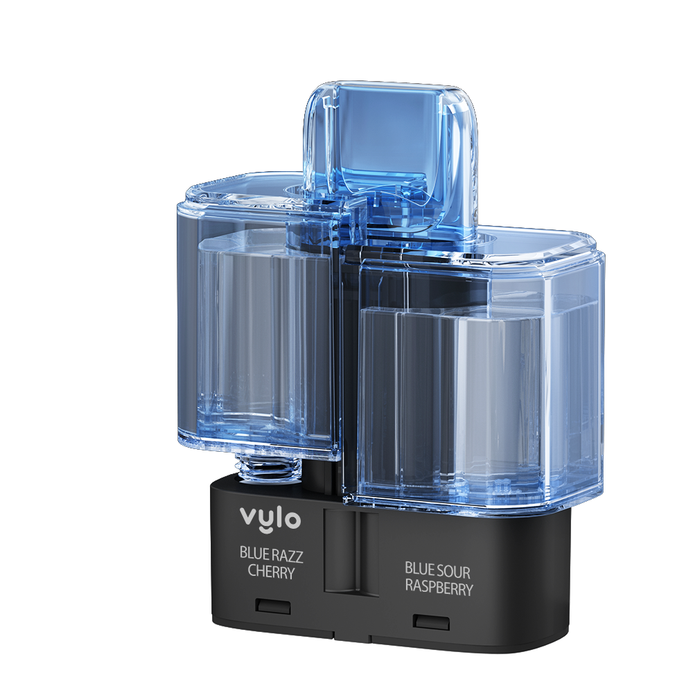 Buy Vylo Duo 35k Prefilled Pods Box of 5 Blue Razz Cherry Blue Sour Raspberry
