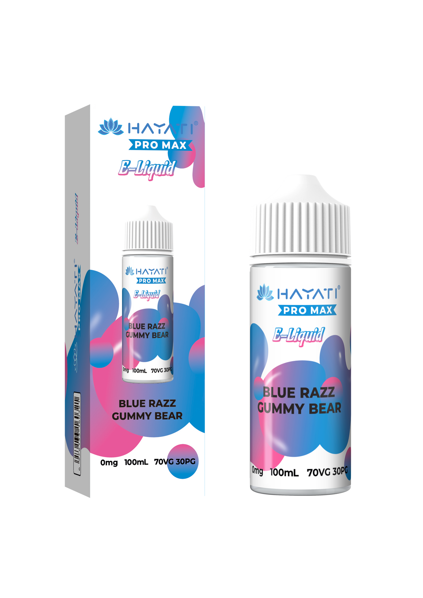 Buy Hayati Pro Max E-liquid 100ml Vape Juice Blue Razz Gummy Bear