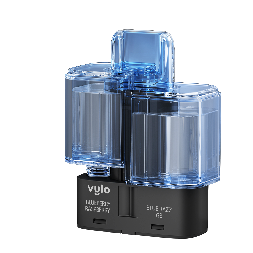 Buy Vylo Duo 35k Prefilled Pods Box of 5 Blueberry Rasoberry Blue Razz GB