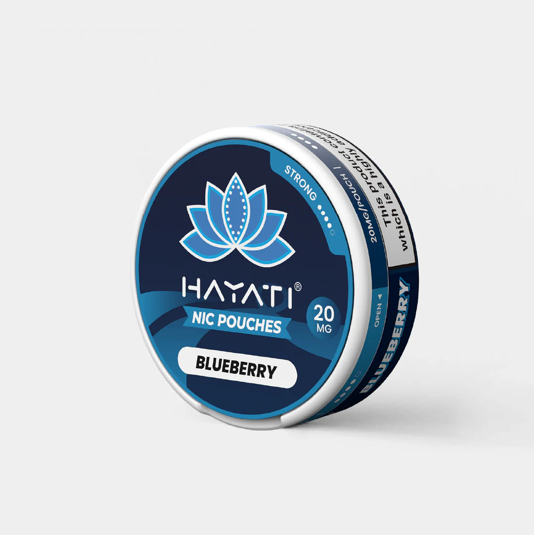 Buy Hayati Nicotine Pouches Pack of 10 Blueberry