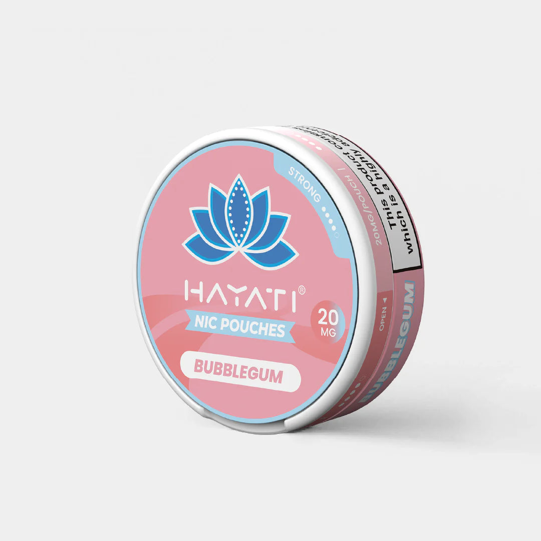 Buy Hayati Nicotine Pouches Pack of 10 Bubblegum