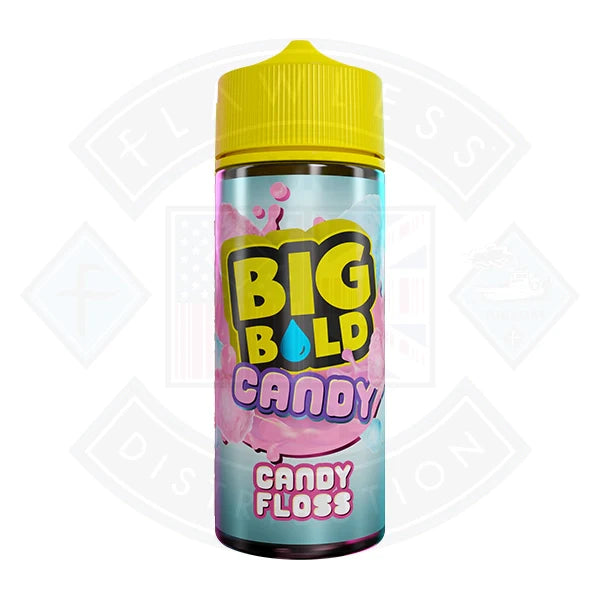 Buy Big Bold Candy - Candy Floss 0mg 100ml Shortfill