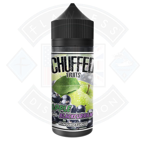 Buy Chuffed Fruits - Apple Blackcurrant 0mg 100ml Shortfill E-Liquid