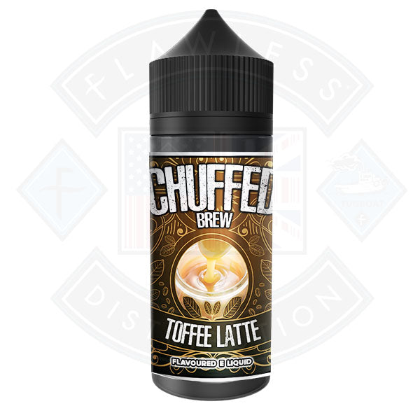Buy Chuffed Brew - Toffee Latte 0mg 100ml Shortfill E-Liquid