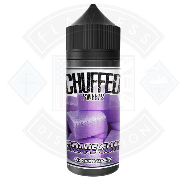 Buy Chuffed Sweets - Grape Gum 0mg 100ml Shortfill E-Liquid