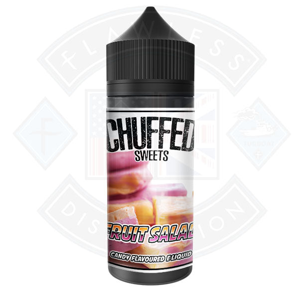 Buy Chuffed Sweets - Fruit Salad 0mg 100ml Shortfill E-Liquid