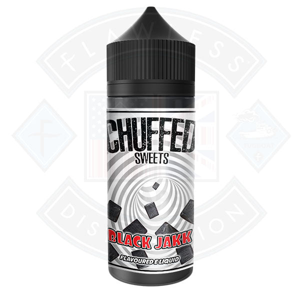 Buy Chuffed Sweets - Black Jakk 0mg 100ml Shortfill E-Liquid