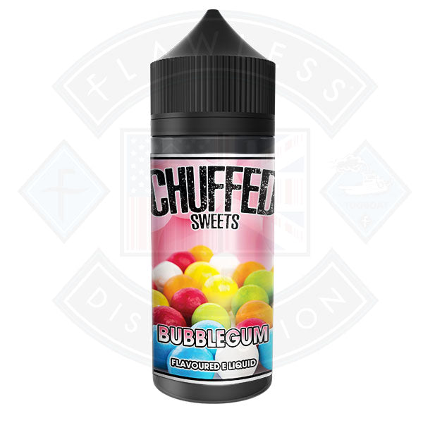 Buy Chuffed Sweets - Bubblegum 0mg 100ml Shortfill E-Liquid