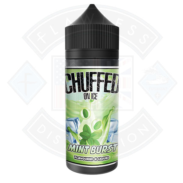 Buy Chuffed On Ice - Mint Burst 0mg 100ml Shortfill E-Liquid