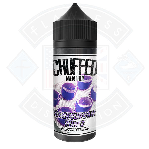 Buy Chuffed Menthol - Blackcurrant Tunez 0mg 100ml Shortfill E-Liquid