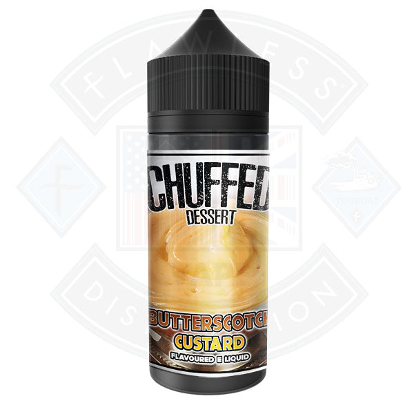 Buy Chuffed Dessert - Butterscotch Custard 0mg 100ml Shortfill E-Liquid