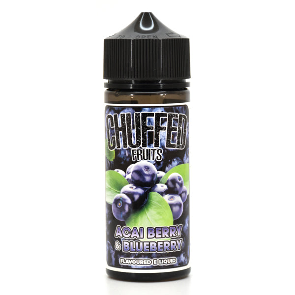 Buy Chuffed Fruits - Acai and Blueberry 0mg 100ml Shortfill E-Liquid