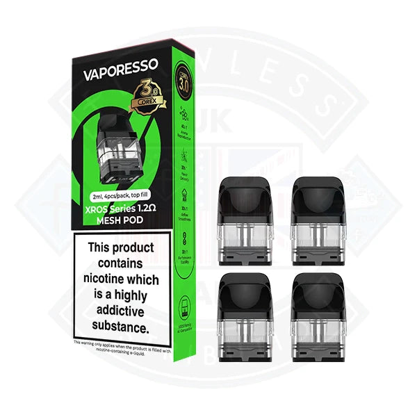 Buy Vaporesso XROS series Corex 3.0 pods tech version 4pcs/pack