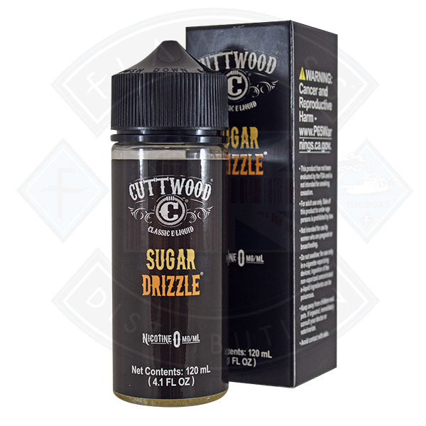 Buy Cuttwood Classic- Sugar Drizzle 0mg 100ml Shortfill