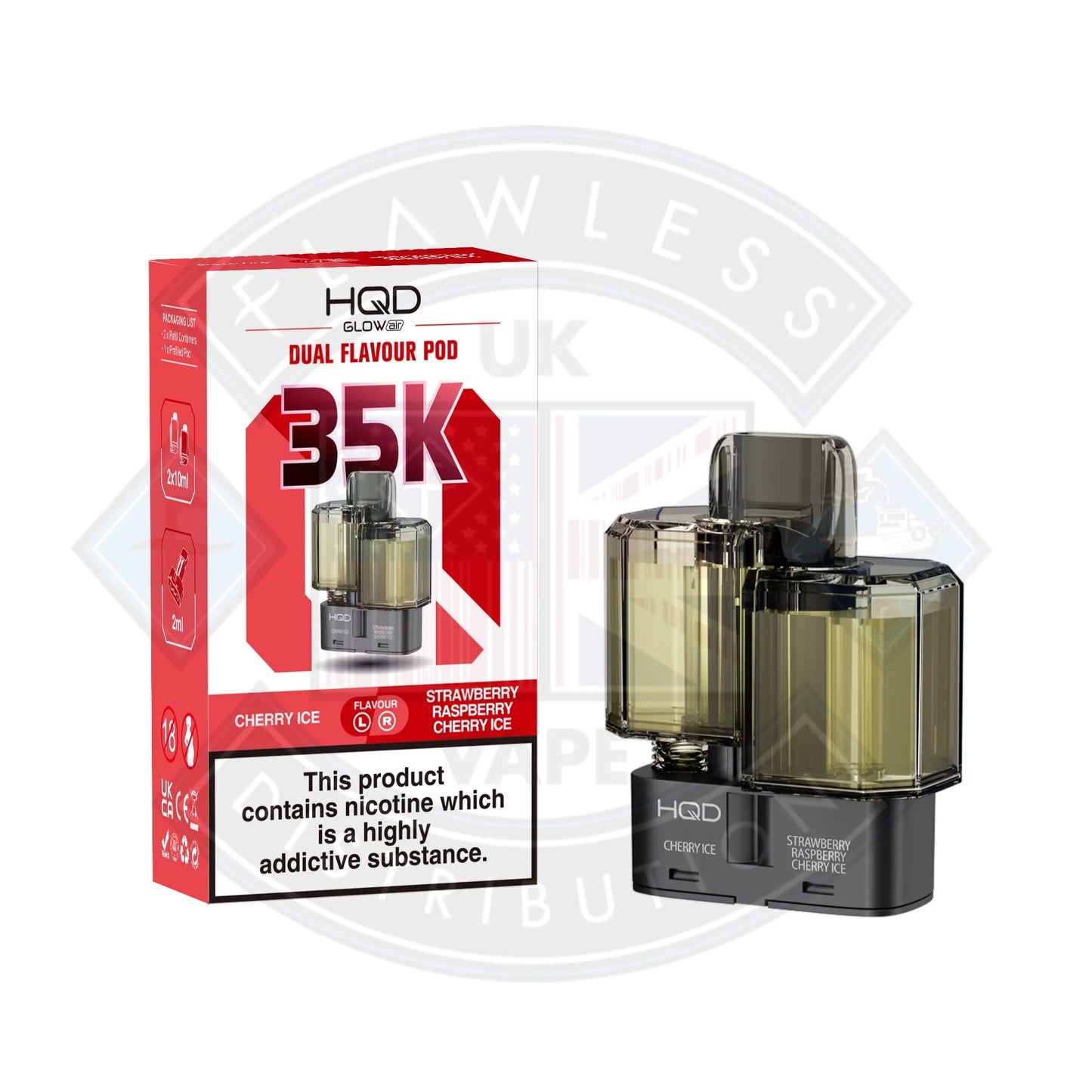 Buy HQD Glow Air 35K Refill Pods