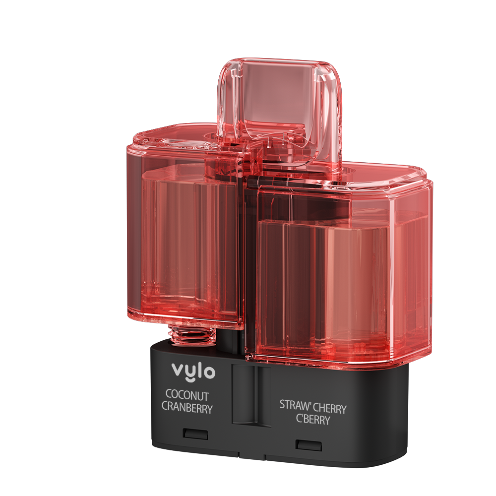 Buy Vylo Duo 35k Prefilled Pods Box of 5 Coconut Cranberry Straw' Cherry C'Berry