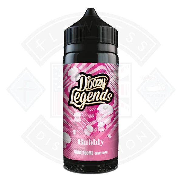 Buy Doozy Vape Legends- Bubbly 0mg 100ml Shortfill