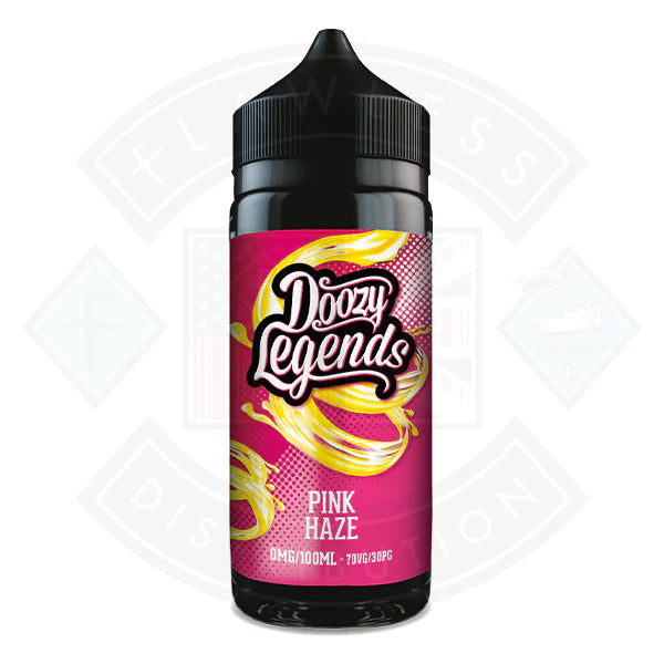 Buy Doozy Vape Legends- Pink Haze 0mg 100ml Shortfill