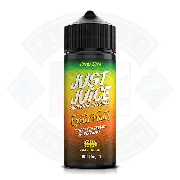 Buy Just Juice Exotic 0mg 100ml Shortfill