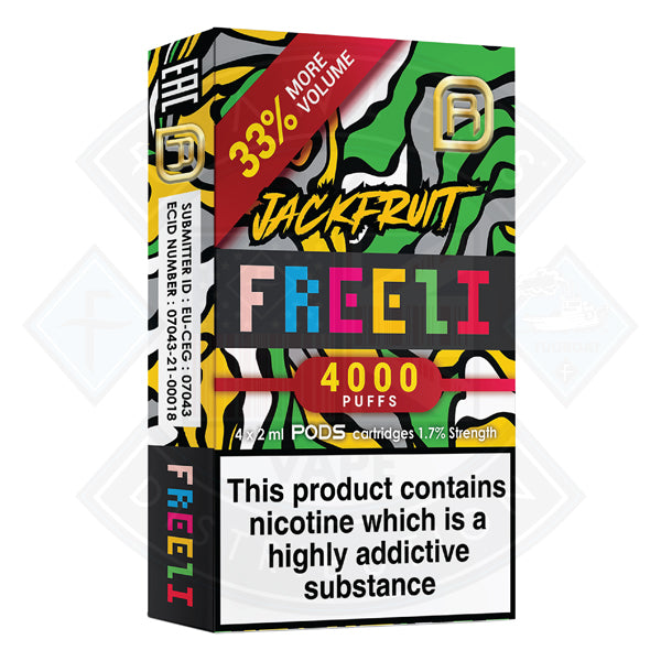 Buy Freeze NanoStix Pods- Jackfruit 4000puff 1.7%/ 4pack