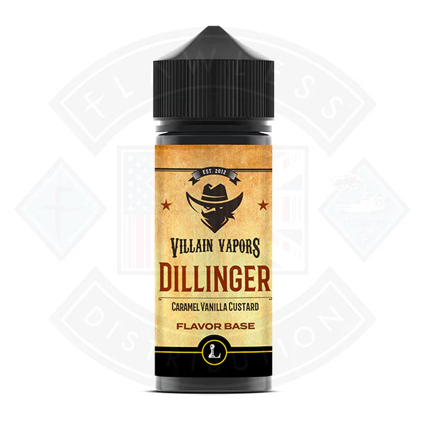 Buy Five Pawns - The Legacy Collection Vape Villain Vapors - Dillinger 0mg 100ml Shortfill