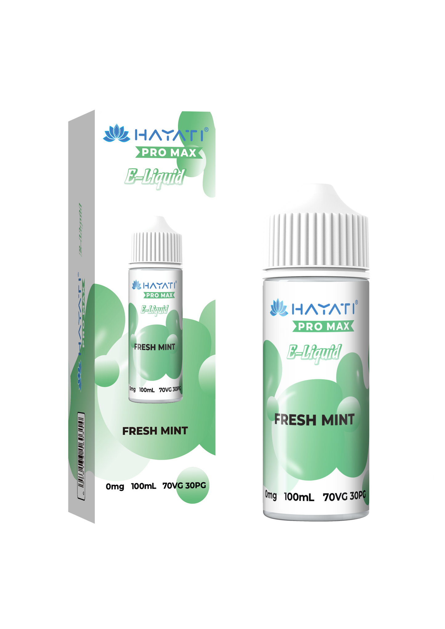 Buy Hayati Pro Max E-liquid 100ml Vape Juice Fresh Mint