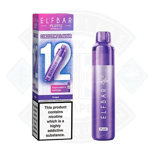 Buy Elfbar Plus 12 Prefilled Vape Kit
