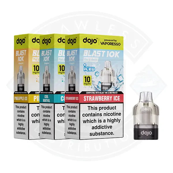 Buy Dojo Blast 10k / 30k Replacement Pods 10mg