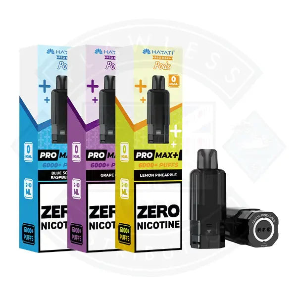 Buy Hayati Pro Max 6000 + Prefilled Pod ZERO NICOTINE