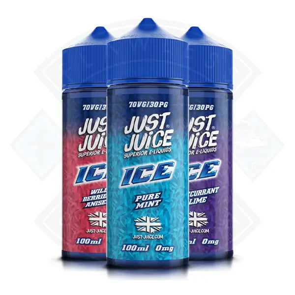 Buy Just Juice Ice 0mg 100ml Shortfill
