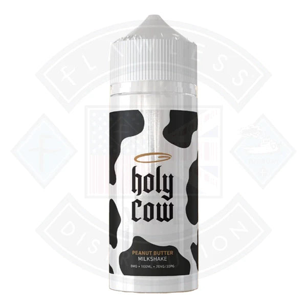 Buy Holy Cow - Peanut Butter Milkshake 0mg 100ml Shortfill