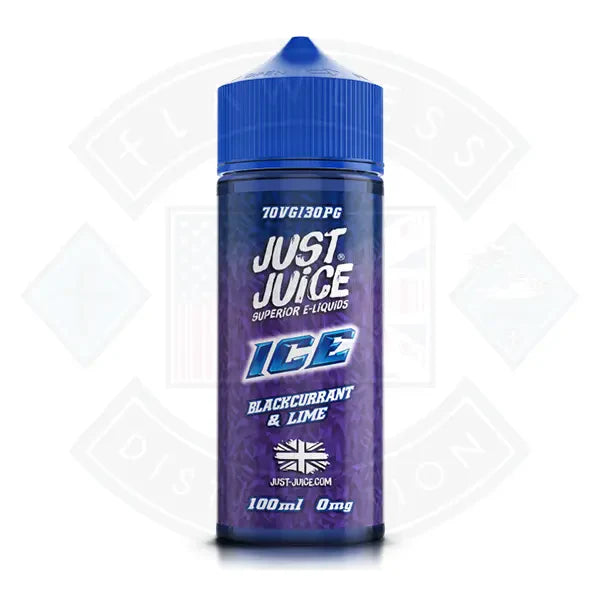 Buy Just Juice Ice 0mg 100ml Shortfill