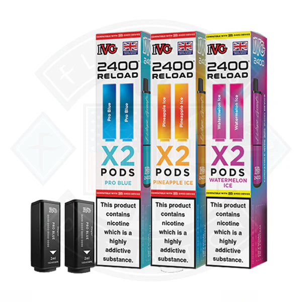 Buy IVG 2400 Reload Prefilled X2 Pods