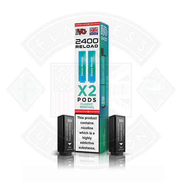 Buy IVG 2400 Reload Prefilled X2 Pods
