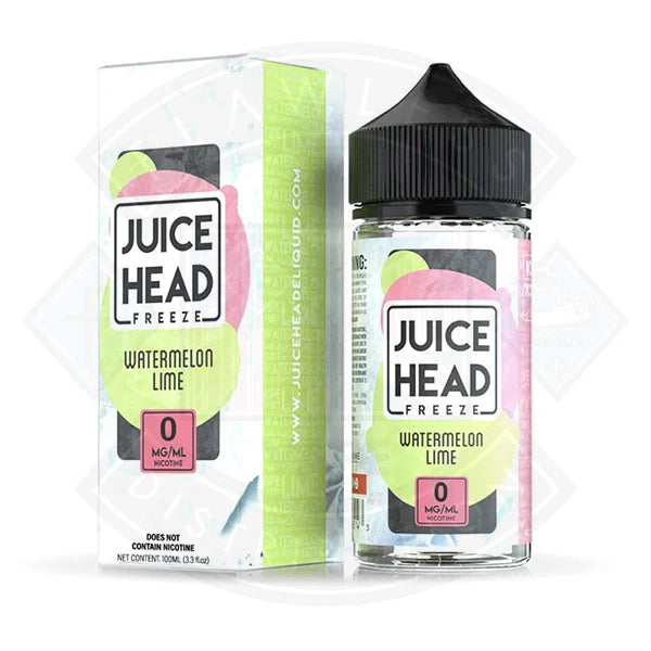 Buy Juice Head Freeze Watermelon Lime 0mg 100ml Shortfill