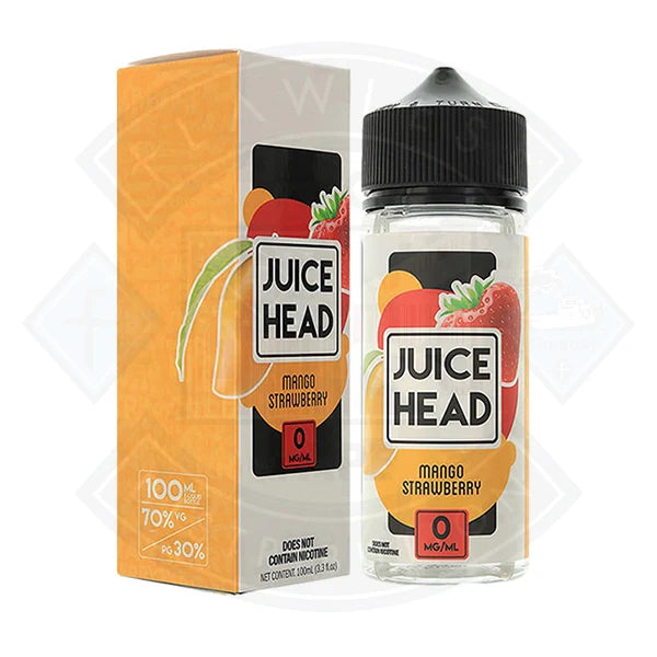 Buy Juice Head Mango Strawberry 0mg 100ml Shortfill