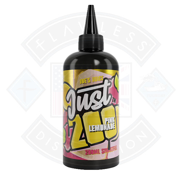 Buy Just 200 by Joe's Juice Pink Lemonade 0mg 200ml Shortfill