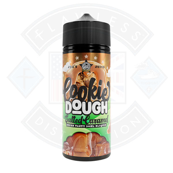 Buy Joes Juice Cookie Dough Salted Caramel 100ml 0mg shortfill e-liquid
