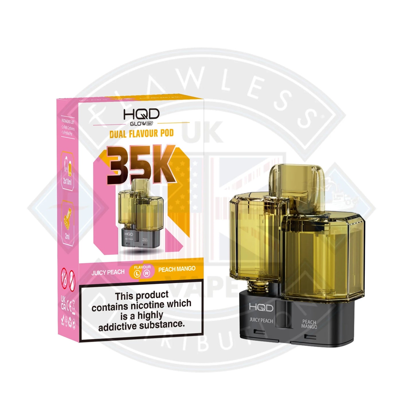 Buy HQD Glow Air 35K Refill Pods